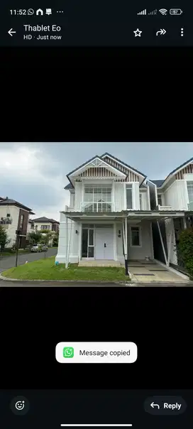 WTS cepat Jual Rugi Rumah Hoek Sudut Lavon Lavisa