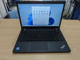 Laptop Touchscreen Tipis Kencang! T480s i7 Gen 8 RAM 16GB SSD 512