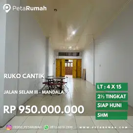 Rumah cantik jalan selam III daerah mandala dan aksara