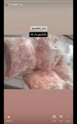 Jual tetelan ayam fillet