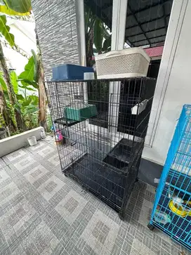 Kandang kucing cantik, minimalis, kuat dan awet