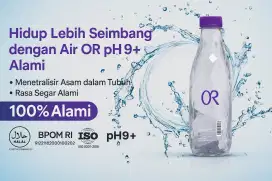 Alkaline Spring Water OR pH 9+
