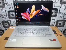 Laptop Hp Ryzen 3 ram 8gb SSD 512gb Garansi 2026 mulus like new joss