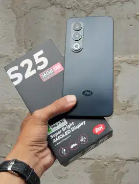 Itel S25 8/128 GB Bromo Black Fullset Garansi Panjang
