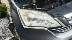 Poles headlamp panggilan menggunakan sistem nano burn coating