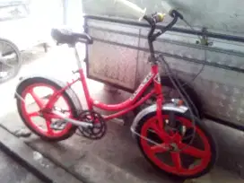 Sepeda mini lawas antik frame 2