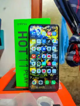 infinix hot 11 play Ram 3/32GB fullset
