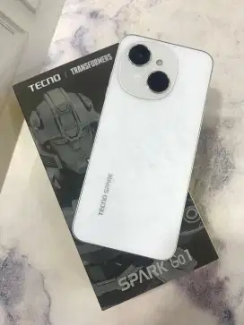 Tecno spark go 1 4/128 White lengkap