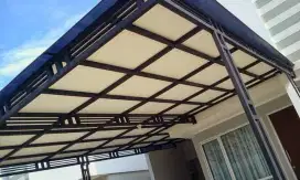 Bengkel las tralis kanopi pintu pagar tangga minimalis