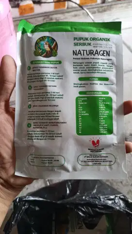 Naturagen Pupuk Organik Serbuk