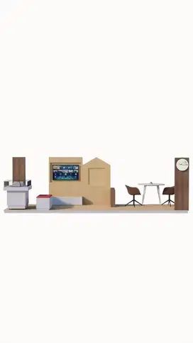 Booth Pameran jual murah