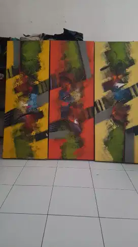 ( NEGO ) Lukisan Abstrak Dari Bali