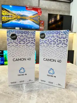 Tecno Camon 40 8/128Gb - 8/256Gb Cash credit tuker tambah bisa yu
