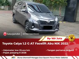 [ LOW KM ] Toyota Calya 1.2 G AT Facelift Abu 2022/2023