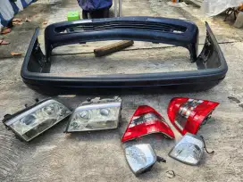 bumper dan lampu mercy C 200