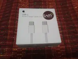 Kabel Data Original Iphone 15 Tipe C to C 60W(New)