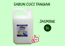 Handsoap Sabun Cuci Tangan Aroma Jasmine 5L TOPPAS