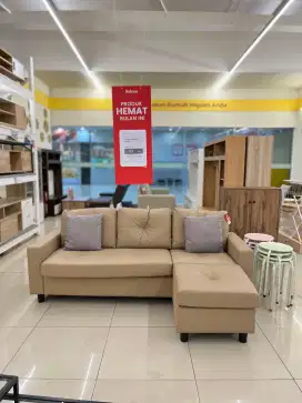 sofa sudut 3 seater promo