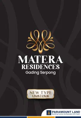 Rumah Baru Luxury Matera Residence di Gading Serpong Limited Stock