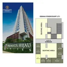 Foodcourt permata hijau suites lantai 1 kebayoran lama jakarta selatan