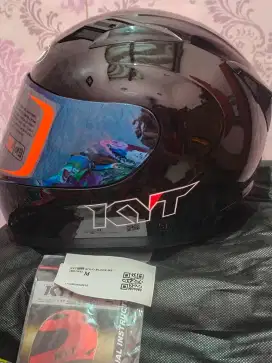 Helm KYT R-10 fullface solid glossy
