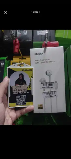 HEADSET TYPE-C UGREEN EP101 | ATLANTIS DAHSYAT