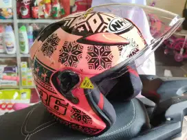 Helm NHK R6 Wintertest Pink