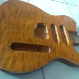 Body Gitar ALDER Telecaster Flame relic