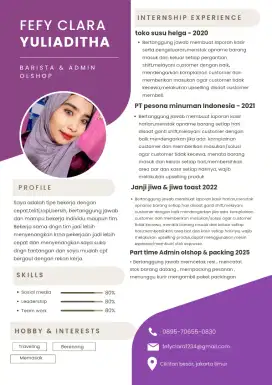 Cari pekerjaan admin olshop / barista