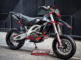 LANGKA KLX 250 ‼️SUPERMOTO FULL MODIF FRAME  SXV 550 PART BRANDED