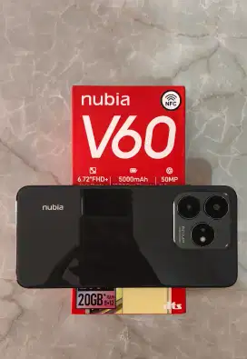 hp nubia v60 nfc 50mp AI triple camera+32 mp beuaty selfie