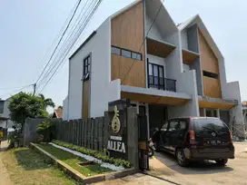 Rumah Introvert 2 Lantai, Eksklusif Dekat Tol Grand Wisata, Asri
