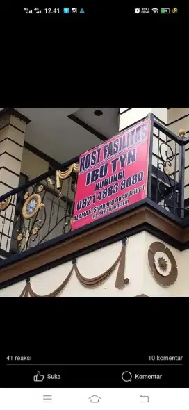MENERIMA PENJAGA KOST DAN PEMBERSIHAN KOST