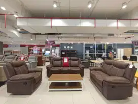 Dijual cepat sofa set recliner 3/2/1