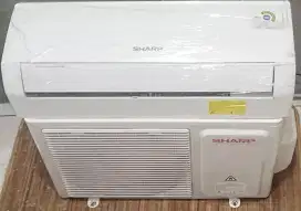 AC 1/2 PK (R32)SHARP MULUS ORISINIL LOWWATT Bagus Normal&Dingin Sekali