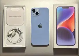 Iphone 14 128GB BH 100% Ex Digimap Fullset baru charger 32x!