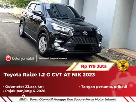 [ PAJAK PANJANG ] Toyota Raize 1.2 G CVT AT Hitam 2023/2024