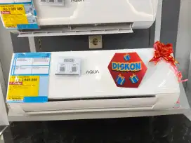PROMO AC 0.5 PK AQUA Bisa Cicilan Tanpa DP Gratis 2x Cicilan