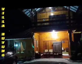 Jual Villa Puncak Cisarua Murah SHM IMB 3 Kamar dan Kolam Renang