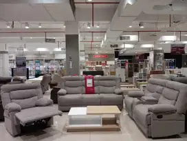 DIJUAL CEPAT! Sofa set recline (1+2+3 dudukan)