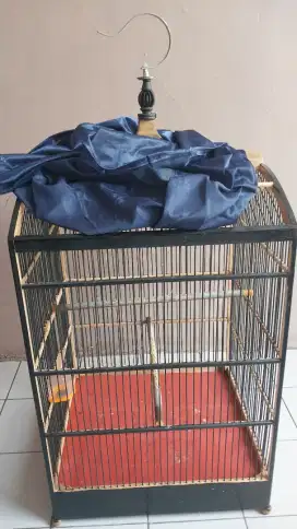 Jual kandang burung kotak UK 40x45 (No.1) atau Barter