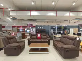 DIJUAL CEPAT! Sofa set recline (1+2+3 dudukan)