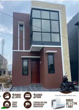 Rumah di Jakamulya Jatiasih Bekasi Akses Tol dan Jalan Cikunir Raya