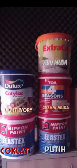 JUAL BORONG CAT RUPA2  EDISI SAYANG SUDAH DIBELI TAPI NGA JADI DIPAKAI
