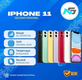 Jual iphone second 11 128