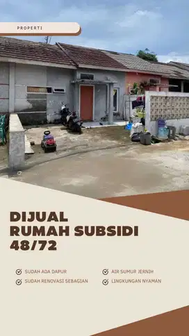 Over Kredit Rumah Bersubsidi Siap Huni di Cianjur