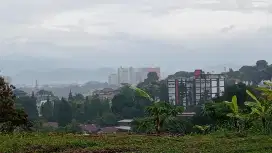 Disewakan Murah Tanah Padat di Daerah Dago Dengan View Kota Bandung