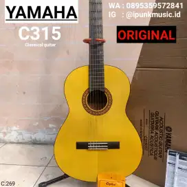 Yamaha C315 Original Like New Gitar Klasik bonus Senar baru nilon