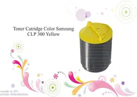 Toner Catridge Color Samsung CLP 300 Yellow Berkualitas