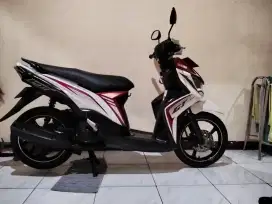 Yamaha Mio Soul GT 2013 warna putih velg racing